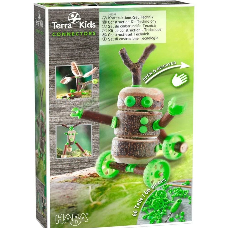 Best HABA Terra Kids Connectors 66 Piece Technology Set