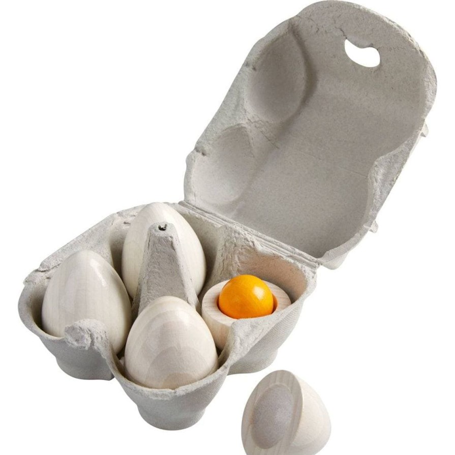 Wholesale HABA Wooden Eggs With Removable Yolk Play Food