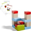 Clearance HABA Four By Four 3D Arranging Game Wooden Building Blocks