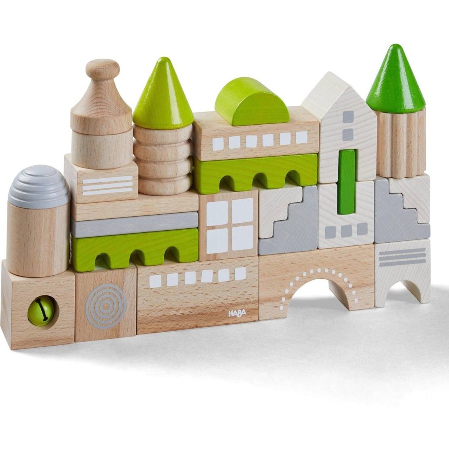 Clearance HABA Coburg 28 Piece Wooden Building Blocks