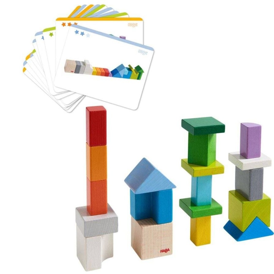 Wholesale HABA Chromatix 3D Arranging Game Wooden Building Blocks