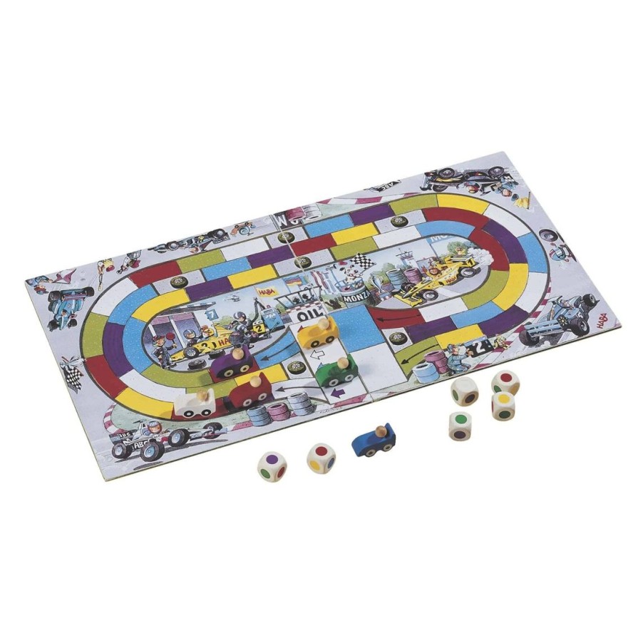 New HABA Monza Car Racing Board Game