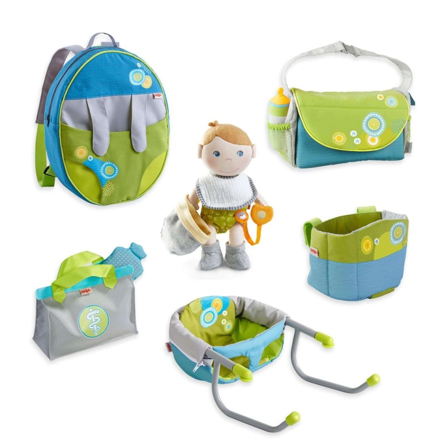 New HABA Maxime On The Go: Deluxe Baby Doll Bundle