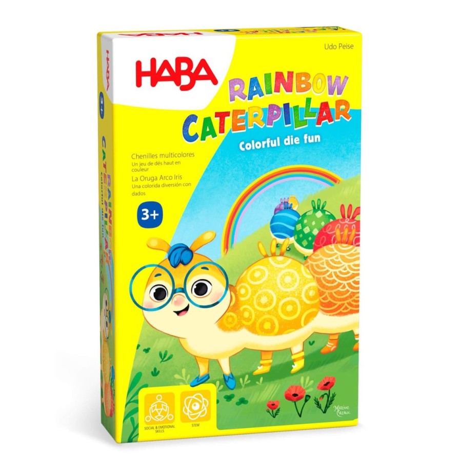 Best HABA Rainbow Caterpillar Arranging Game