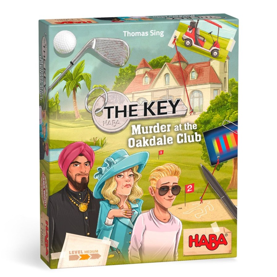 New HABA The Key: Murder At The Oakdale Club