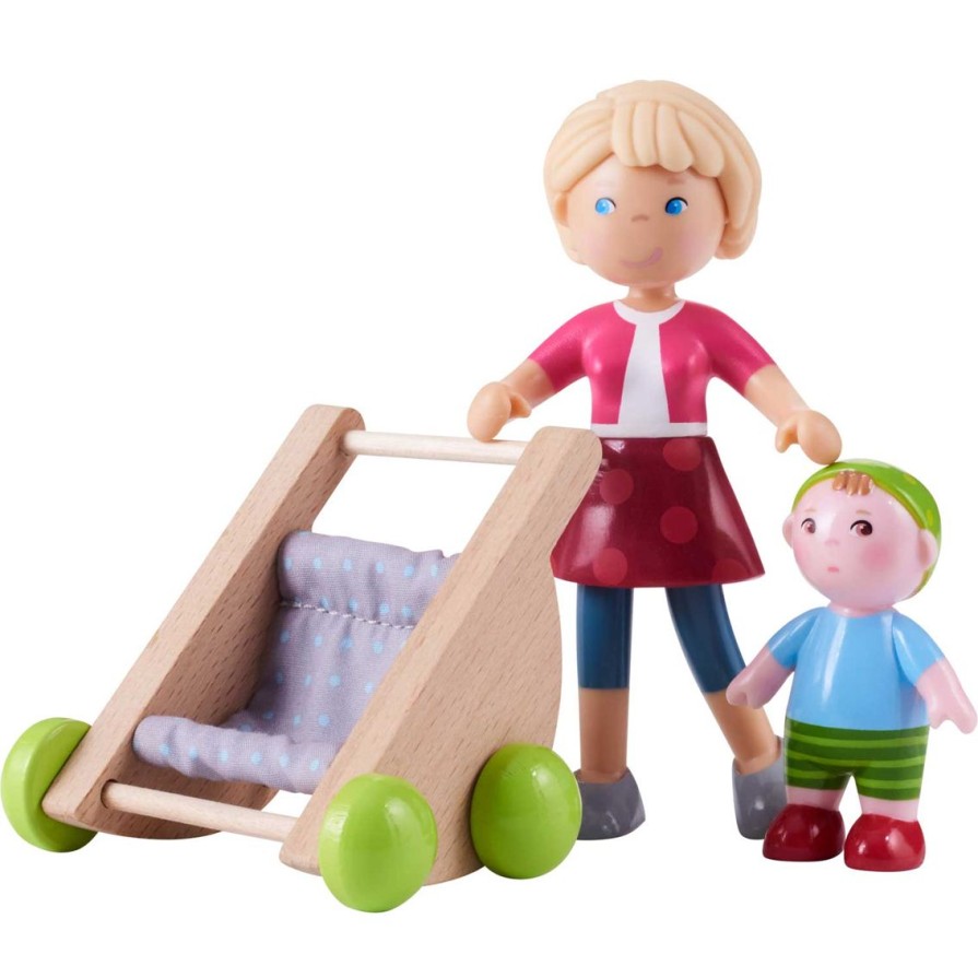 Clearance HABA Little Friends Mama Melanie And Baby Kilian Dolls