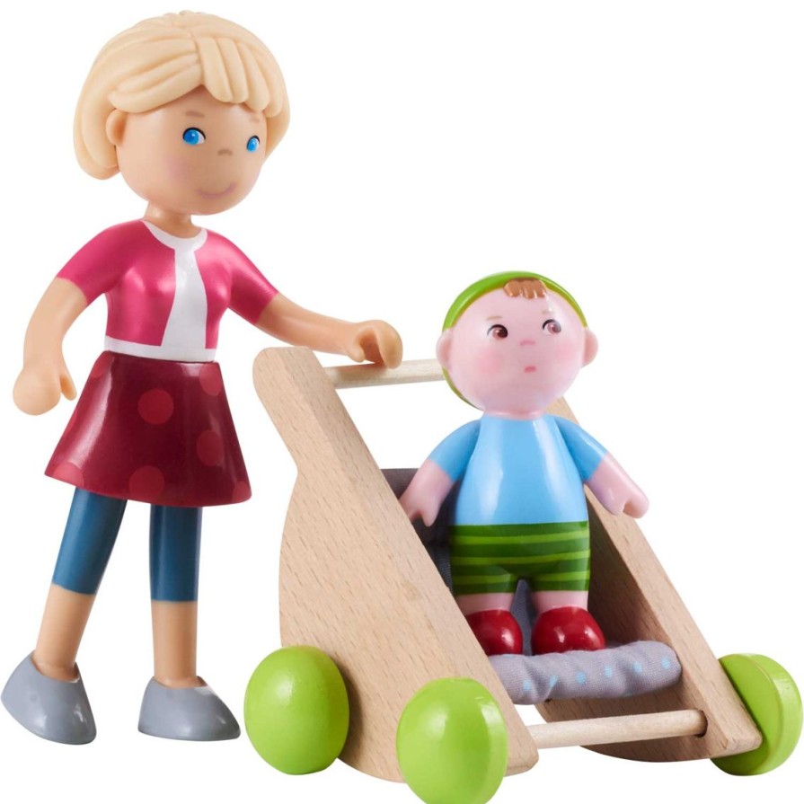 Clearance HABA Little Friends Mama Melanie And Baby Kilian Dolls