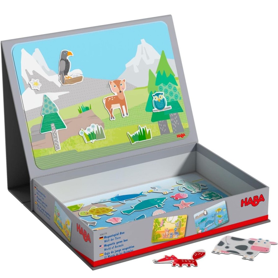 Clearance HABA World Of Animals Magnetic Game Box