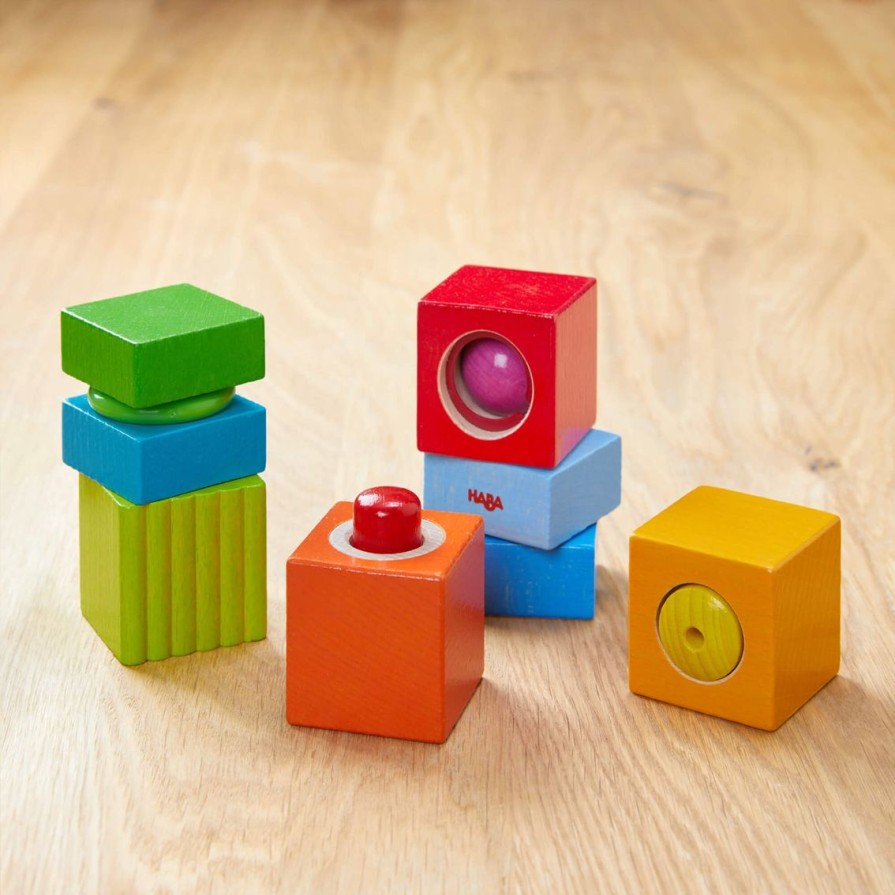 Clearance HABA Fun With Sounds Wooden Discovery Blocks