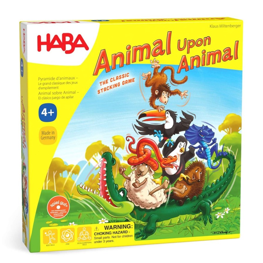 Clearance HABA Animal Upon Animal Game