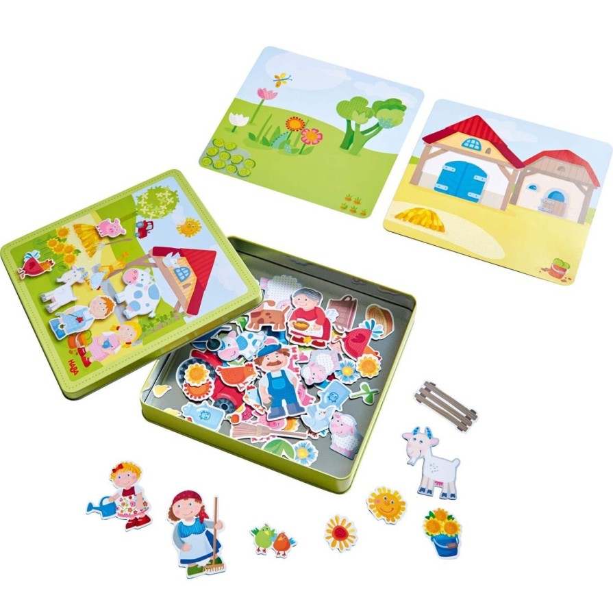 Wholesale HABA Peter And Pauline'S Farm Magnetic Game