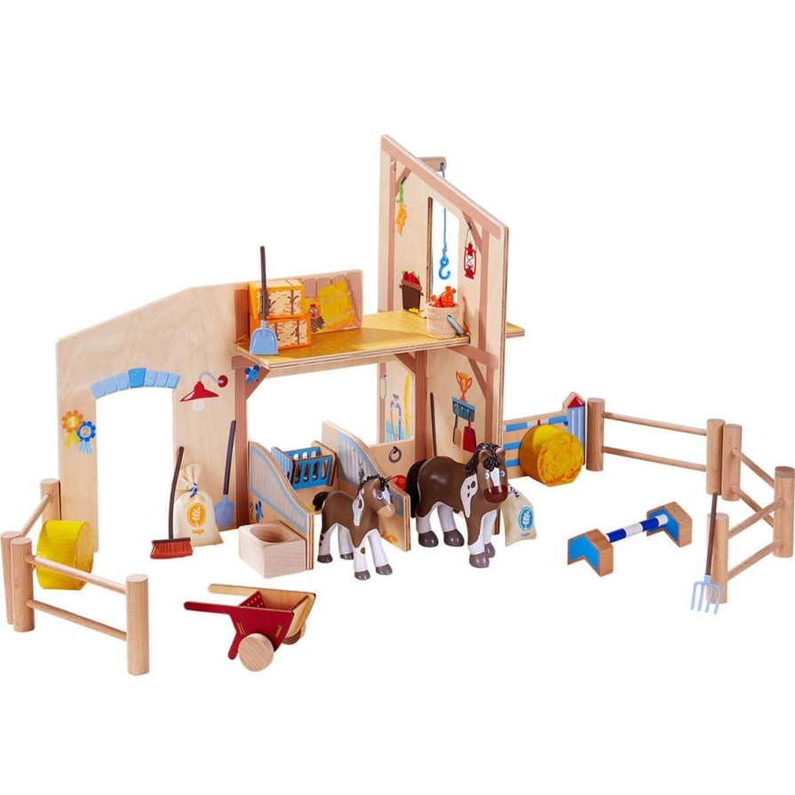 Wholesale HABA Little Friends Happy Horse Riding Stable