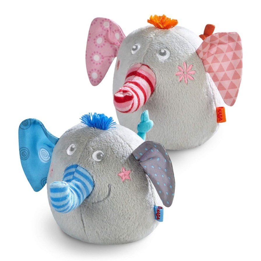 New HABA Plush Elephant Duo - Noah & Nellie