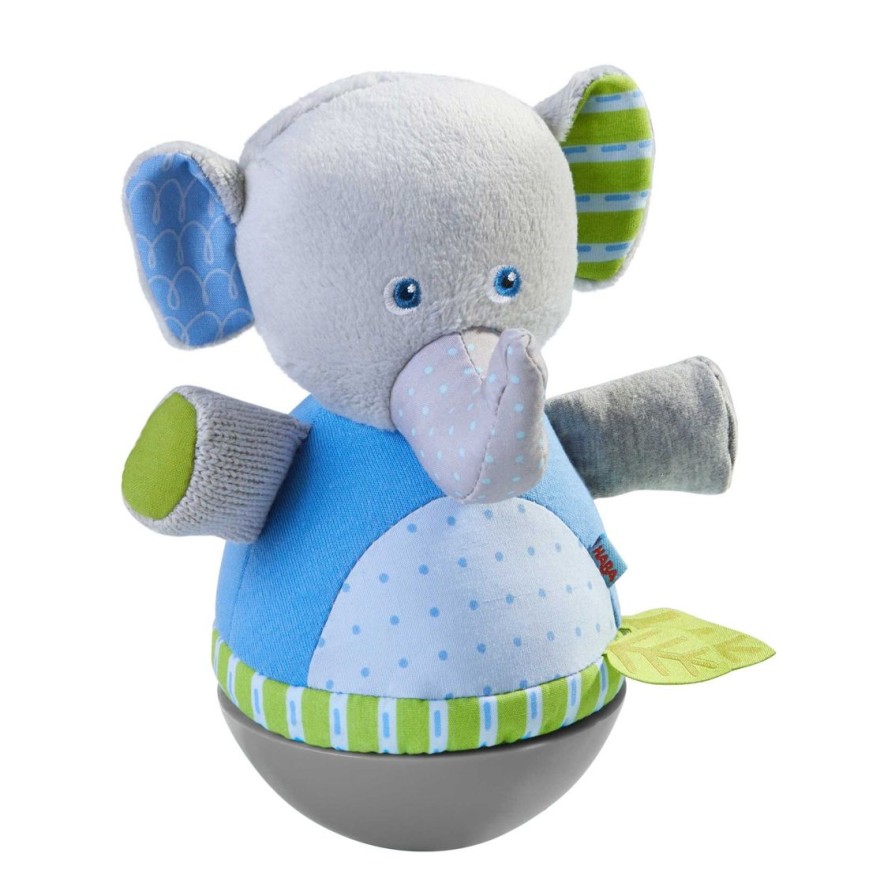 Best HABA Roly Poly Elephant Wobbling Soft Baby Toy