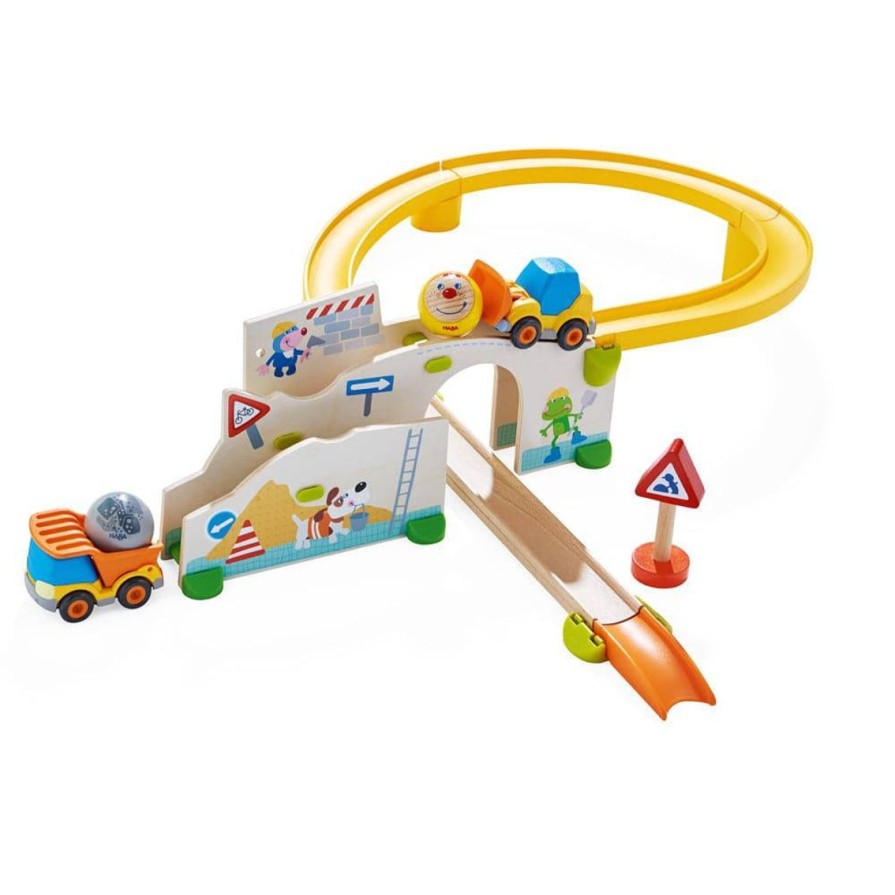 Clearance HABA Kullerbu Construction Site Play Track Starter Set