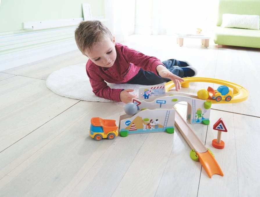 Clearance HABA Kullerbu Construction Site Play Track Starter Set