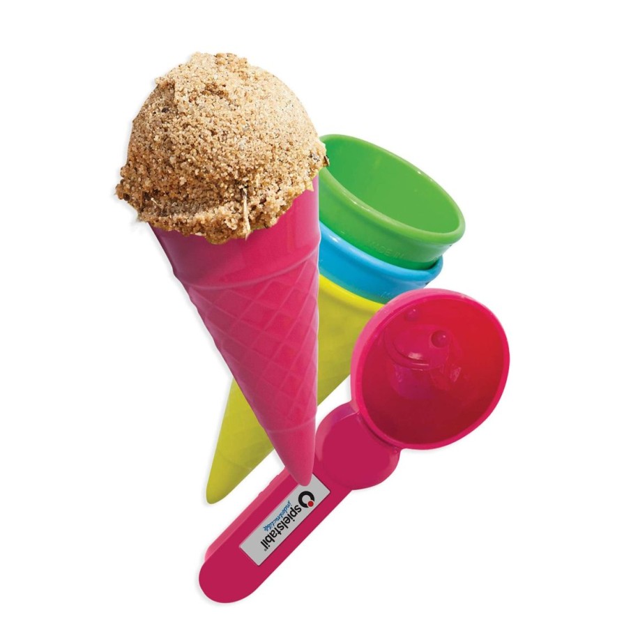 Best HABA Ice Cream 5 Piece Set With 4 Cones And A Scoop