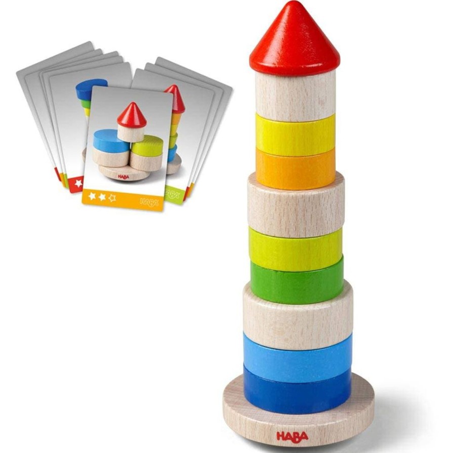 Hot HABA Wobbly Tower Wooden Stacking Game