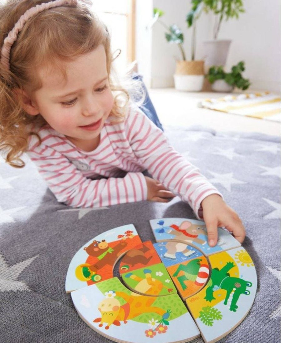 Hot HABA Animal Seasons Wooden Arranging Game