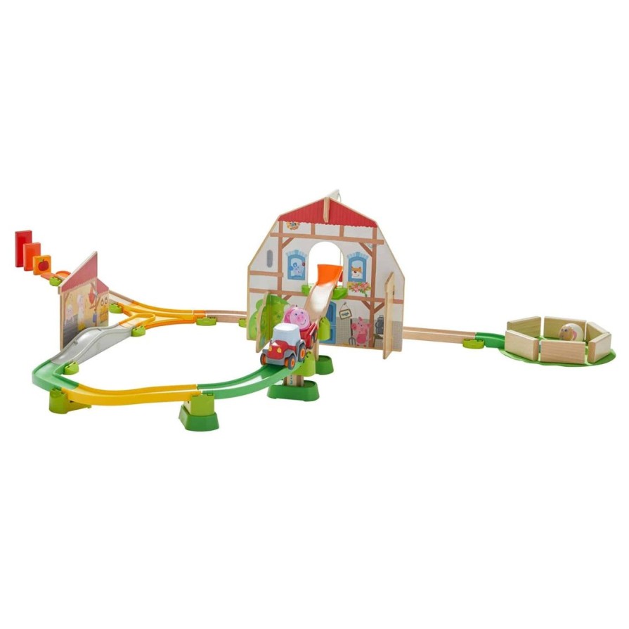 Clearance HABA Kullerbu Farmyard Play Track Starter Set With Sound