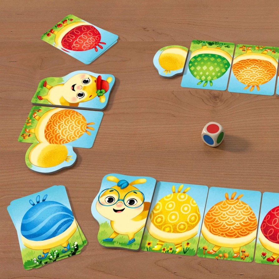 Clearance HABA Rainbow Caterpillar Arranging Game