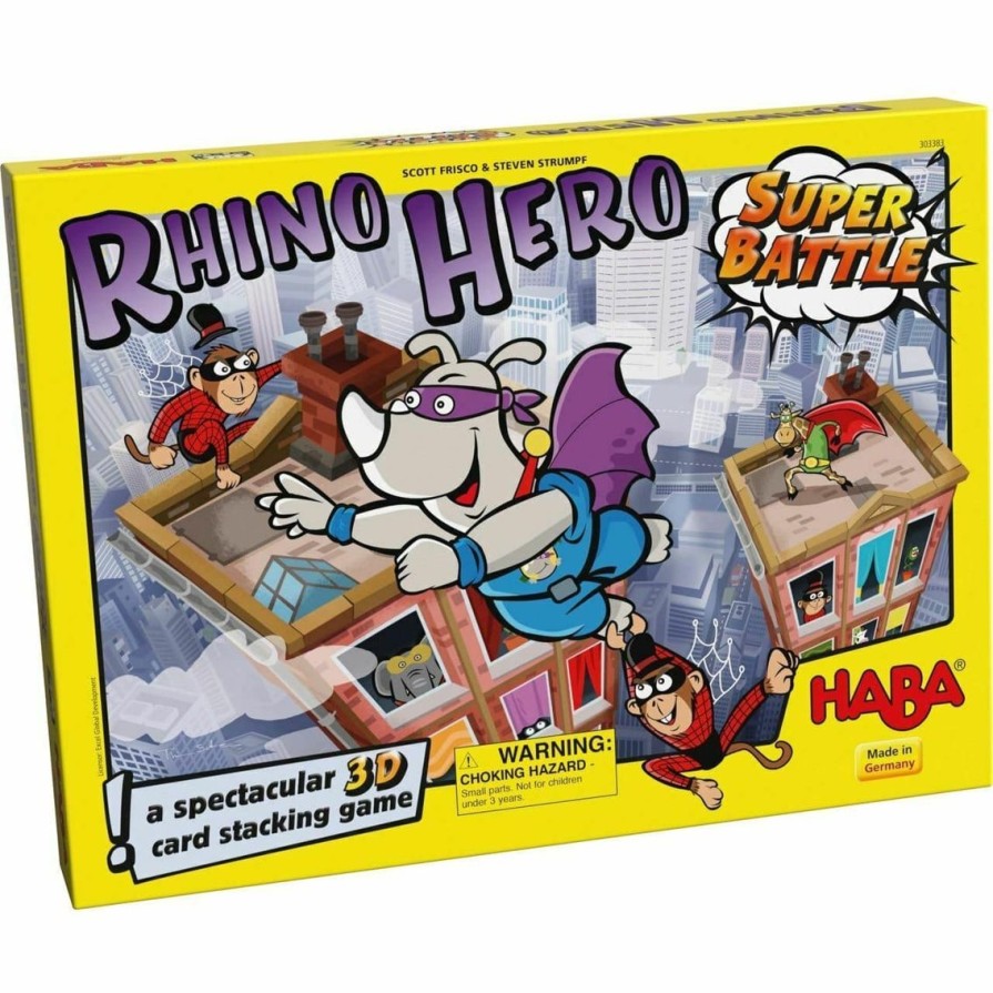 Online HABA Rhino Hero - Super Battle Stacking Game