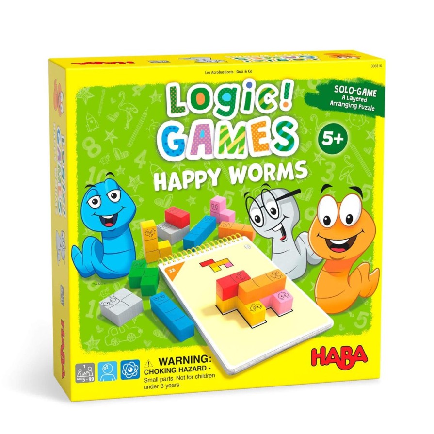 Clearance HABA Logic! Games: Happy Worms