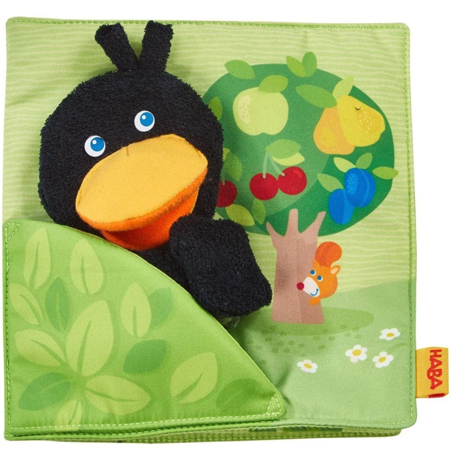 Online HABA Orchard Soft Book With Raven Finger Puppet