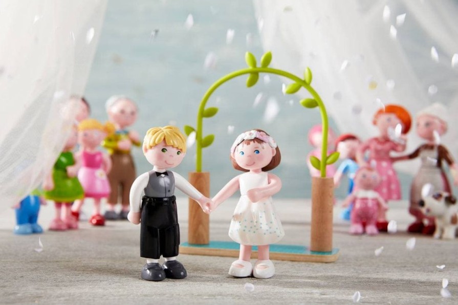 Best HABA Little Friends Bride & Groom Wedding Play Set