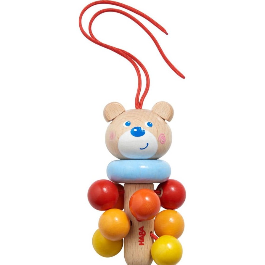 Best HABA Dangling Figure Bear Stroller & Crib Toy