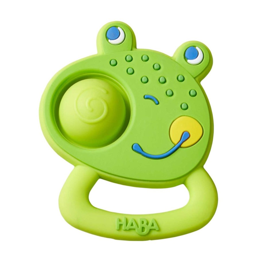 Best HABA Popping Frog Silicone Teething Toy