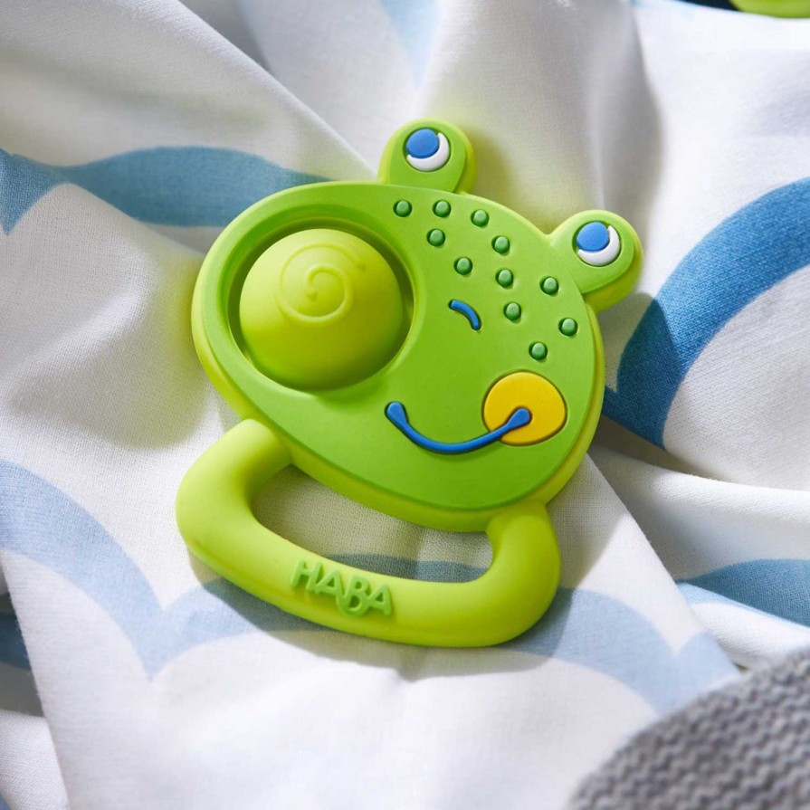 Best HABA Popping Frog Silicone Teething Toy