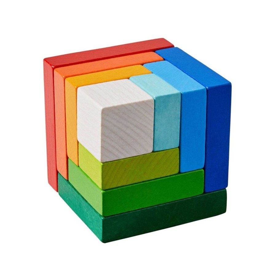 Best HABA 3D Rainbow Cube Arranging Game