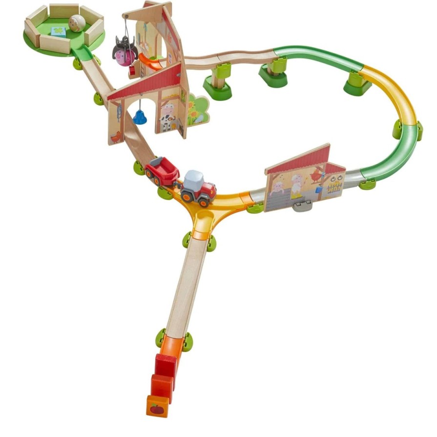 Online HABA Kullerbu Farmyard Play Track Starter Set With Sound