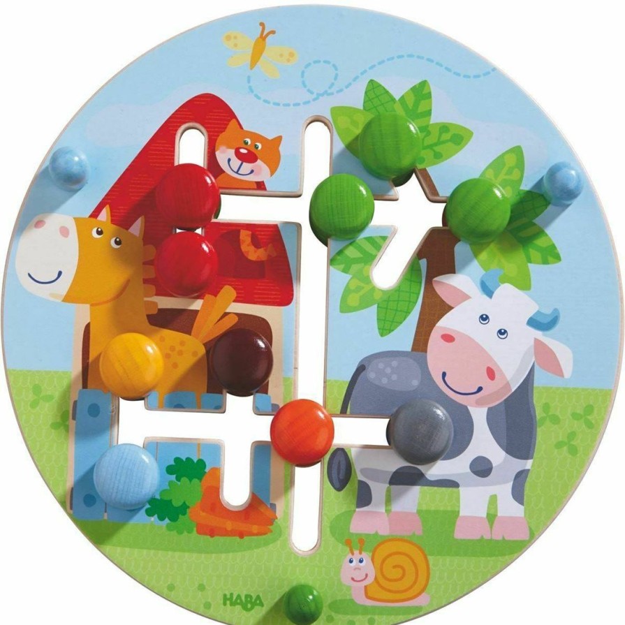 Best HABA On The Farm Double Sided Motor Skills Board