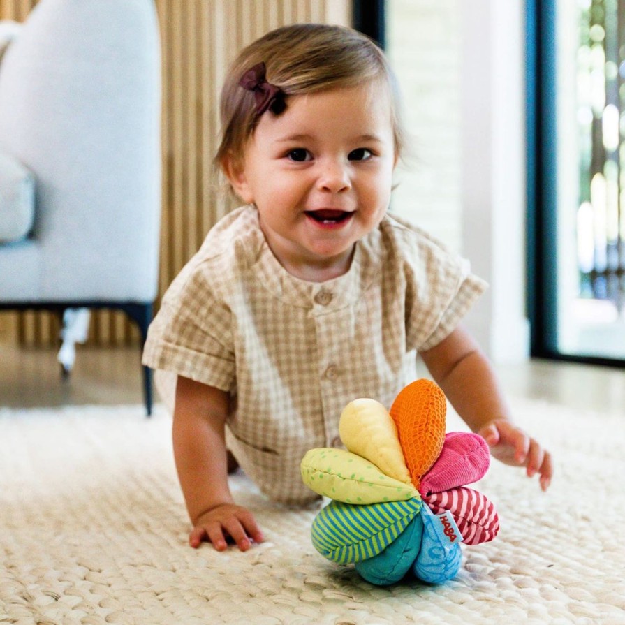 Clearance HABA Rainbow Fabric Baby Ball