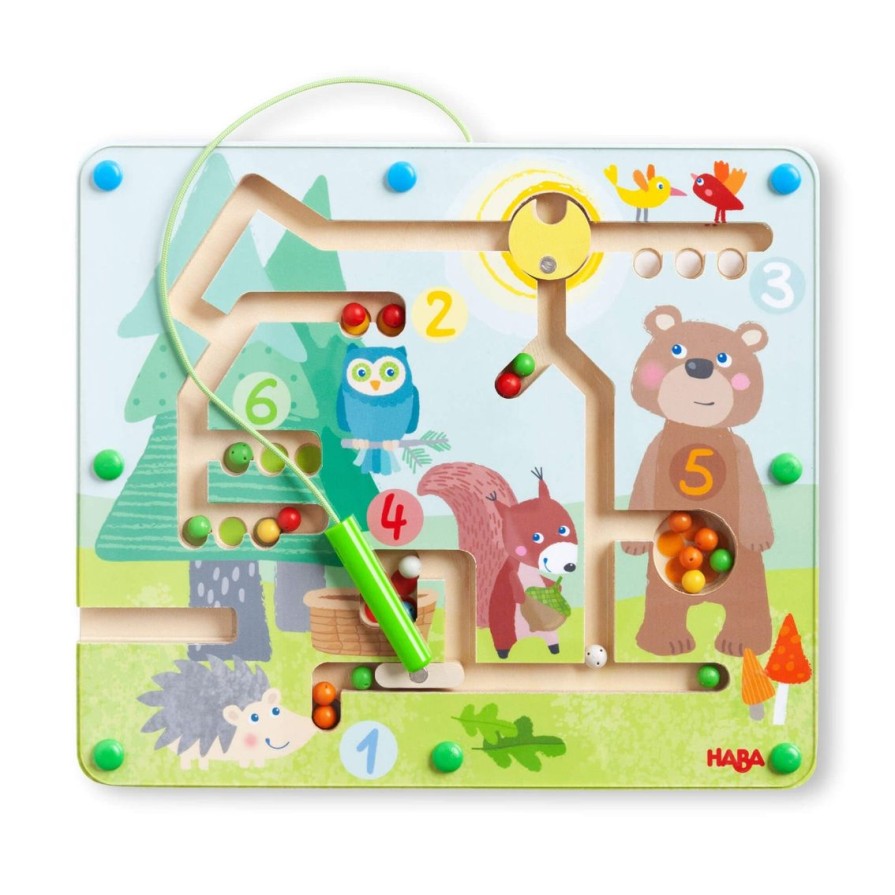 New HABA Forest Friends Magnetic Maze