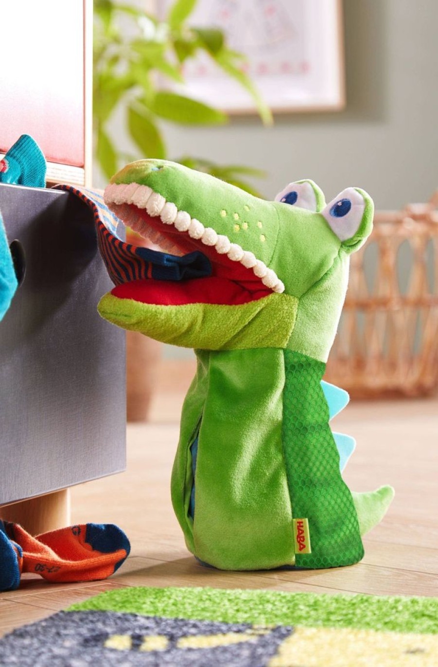 New HABA Eat-It-Up Croco Glove Puppet