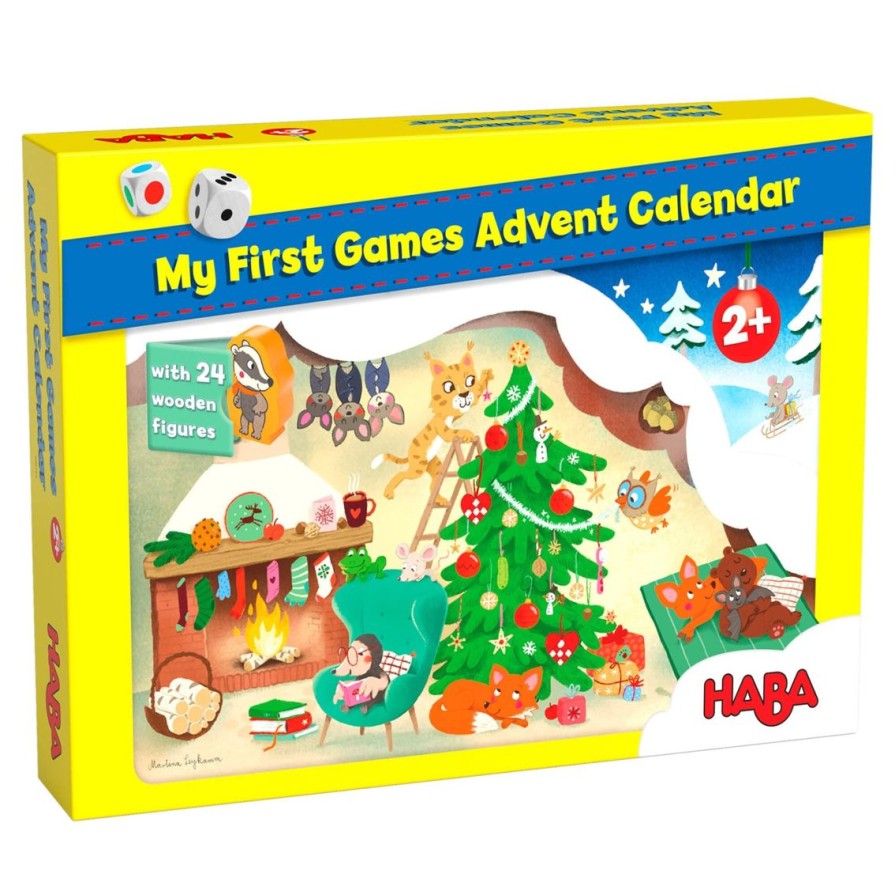 Clearance HABA My First Games Advent Calendar - Bear Cave