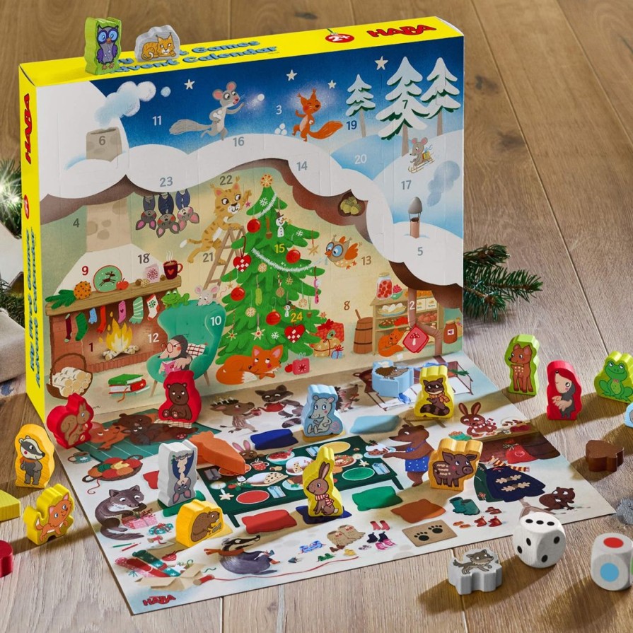 Clearance HABA My First Games Advent Calendar - Bear Cave