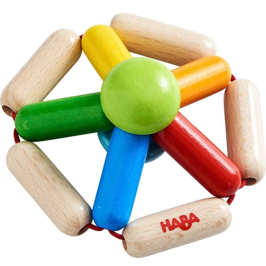 Clearance HABA Color Carousel Wooden Baby Rattle